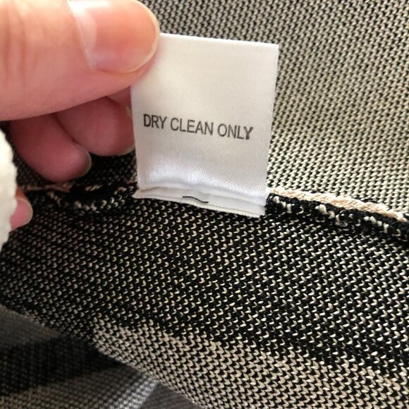 Torn by Ronny Kobo Geo Print Black Cream Dress size S - Picture 11 of 11